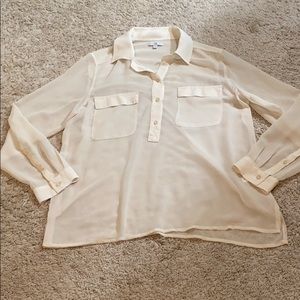 Gap Ivory blouse
